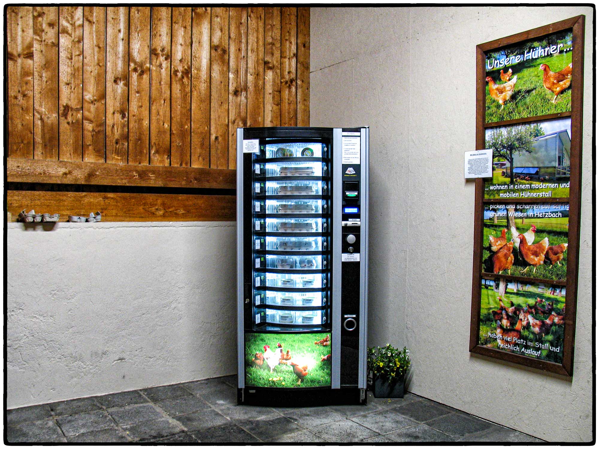 Automaten für regionale Lebensmittel im Odenwald und an der Bergstraße